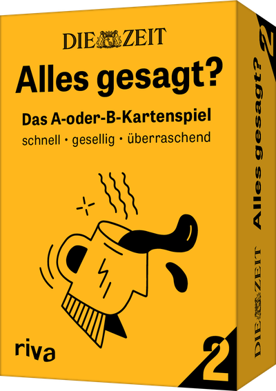 DIE ZEIT »Alles gesagt?« 2 - Das A-oder-B-Kartenspiel