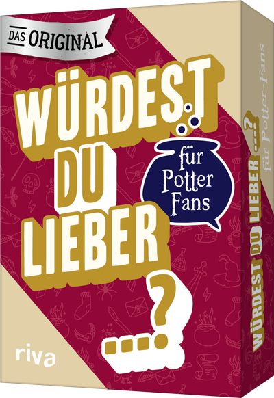 Würdest du lieber …? – Die Edition für Potter-Fans - Das Kartenspiel